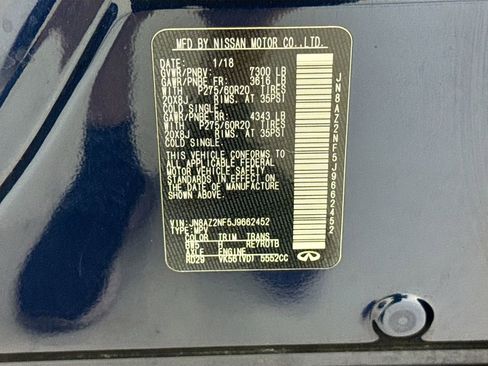 Used 2018 INFINITI QX80 2WD image 34