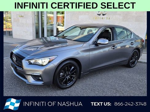Certified 2021 INFINITI Q50 Pure w/ All Weather Package AWD/4WD image 2