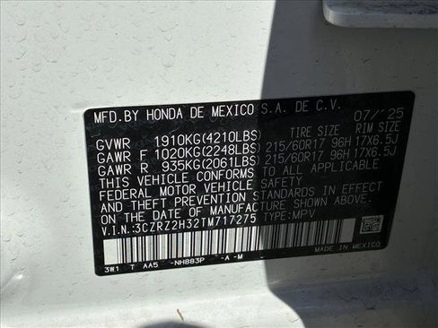 Used 2026 Honda HR-V LX image 15