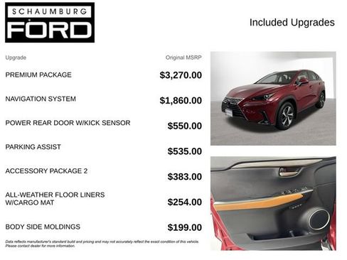 Used 2019 Lexus NX 300 AWD w/ Premium Package image 4