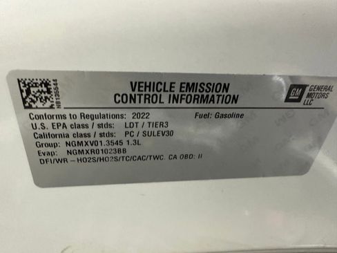 Certified 2022 Chevrolet TrailBlazer RS w/ Technology Package image 39