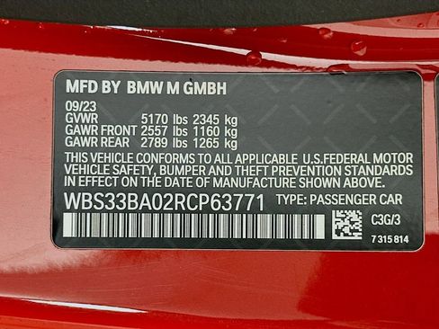 Used 2024 BMW M4 xDrive Competition w/ M Driver's Package image 32