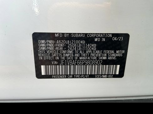 Used 2023 Subaru WRX Premium AWD/4WD image 18
