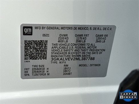 Used 2021 GMC Terrain SLT image 36