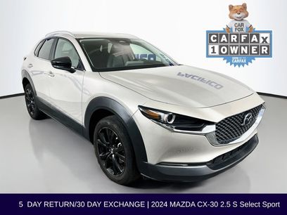 Used 2024 MAZDA CX-30 AWD 2.5 S w/ Select Sport Pkg