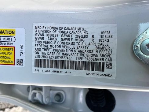 Used 2026 Honda Civic LX image 14