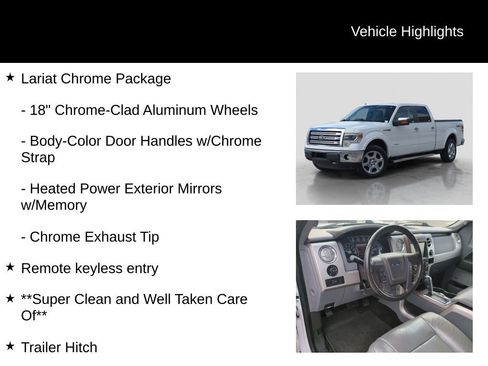 Used 2013 Ford F150 Lariat w/ Luxury Equipment Group image 16