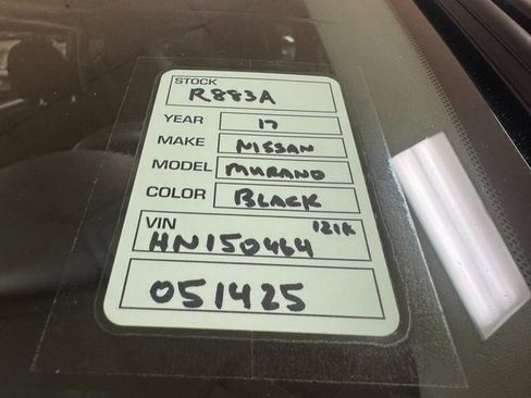 Used 2017 Nissan Murano SV w/ Premium Plus Package image 27