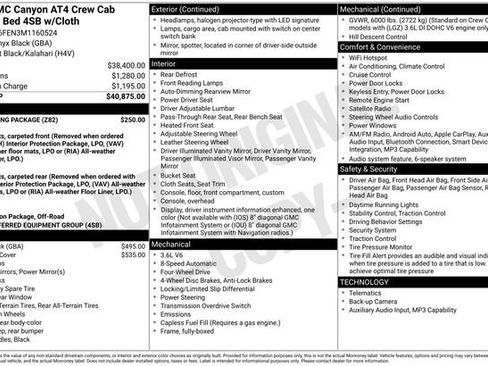 Used 2021 GMC Canyon AT4 w/ Trailering Package image 38