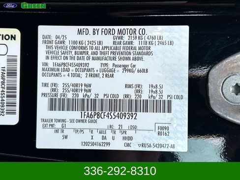 Used 2025 Ford Mustang GT Premium RWD image 30