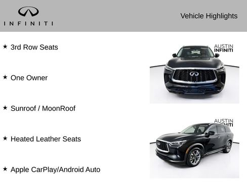 Certified 2023 INFINITI QX60 Luxe w/ Cargo Package AWD/4WD image 3
