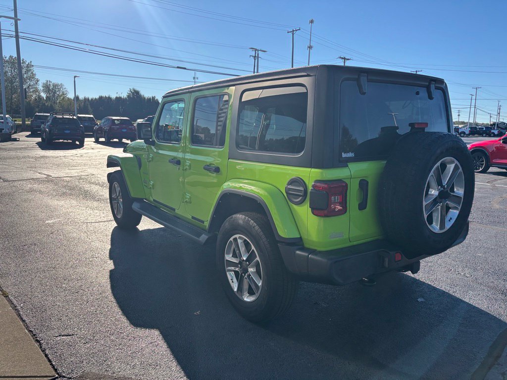 Used 2021 Jeep Wrangler Unlimited Sahara w/ Safety Group AWD/4WD image 7