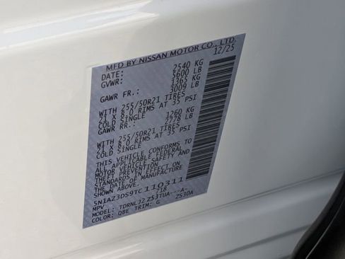 New 2026 Nissan Murano Platinum image 34