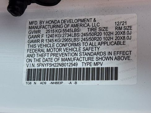 Used 2022 Honda Pilot Special Edition image 43
