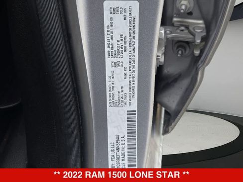 Used 2022 RAM 1500 Lone Star RWD image 34