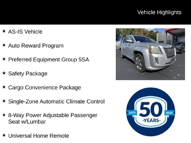Used 2013 GMC Terrain Denali AWD/4WD image 8