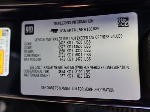 Used 2024 Chevrolet Tahoe High Country w/ Premium Package image 47