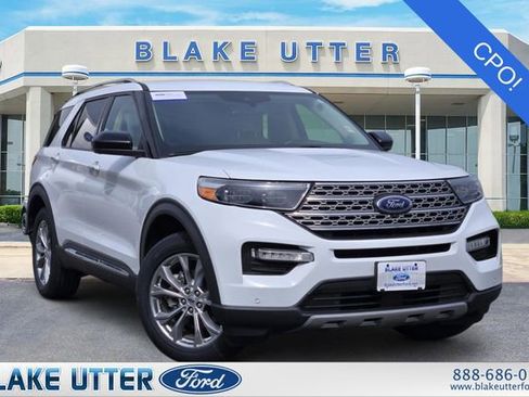 Certified 2022 Ford Explorer Limited AWD/4WD image 1