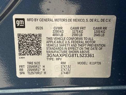 New 2026 Chevrolet Equinox LT AWD/4WD image 21