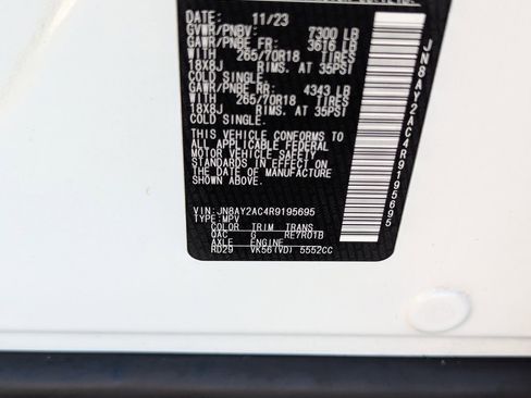 Certified 2024 Nissan Armada SV image 30