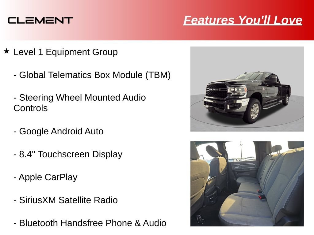 Used 2023 RAM 3500 Big Horn w/ Level 1 Equipment Group AWD/4WD image 11