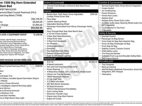 Used 2022 RAM 1500 Big Horn AWD/4WD image 1