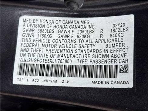 Used 2020 Honda Civic Si image 25