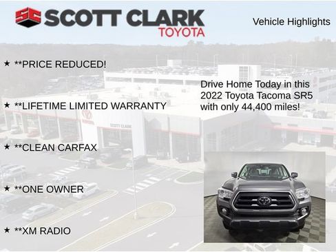 Used 2022 Toyota Tacoma SR5 w/ Technology Package RWD image 12