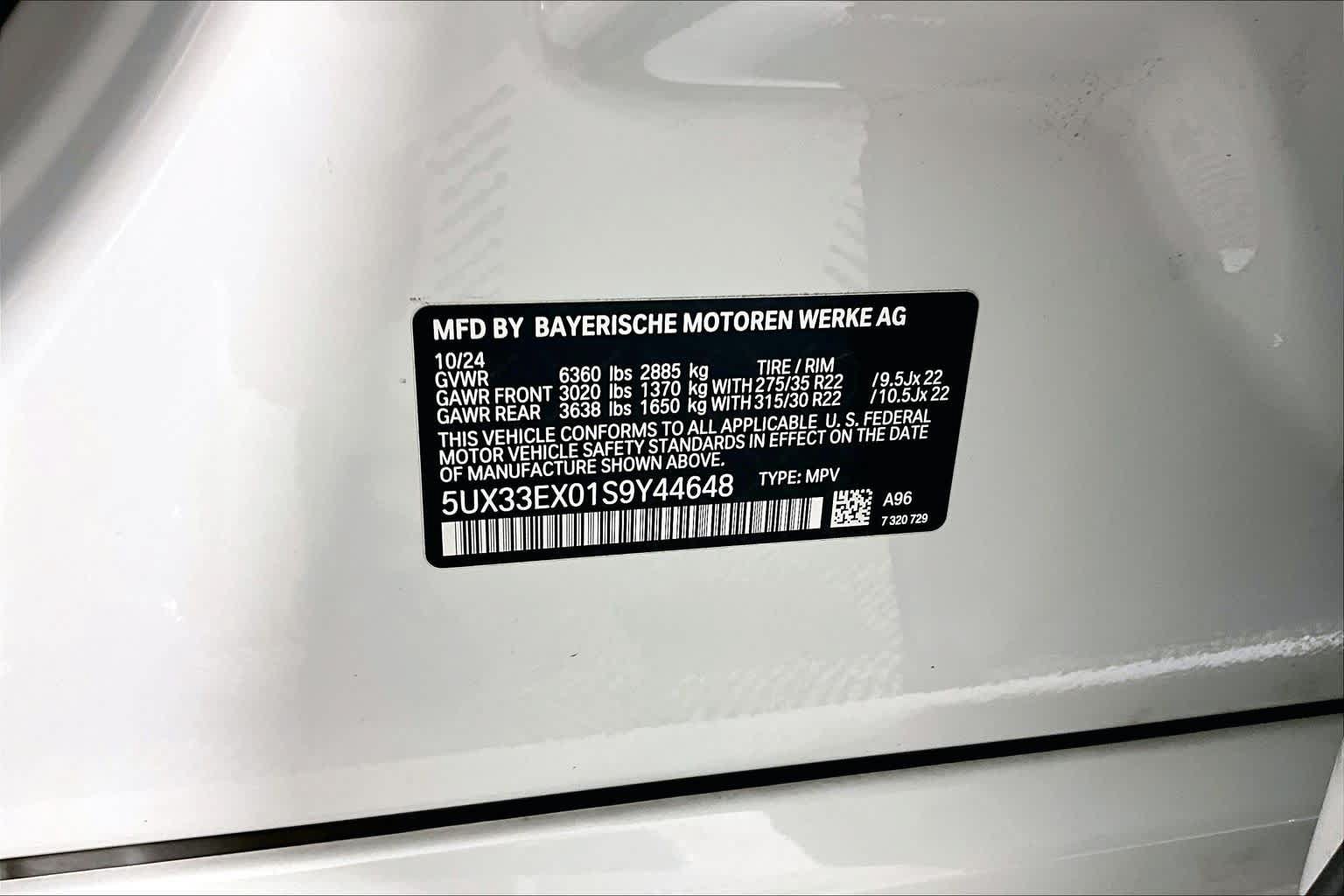 Used 2025 BMW X6 xDrive40i w/ Executive Package AWD/4WD image 30