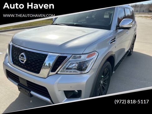 Used 2017 Nissan Armada Platinum w/ Captain Seat Package image 1