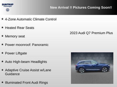Used 2023 Audi Q7 3.0T Premium Plus w/ Premium Plus Package AWD/4WD image 9