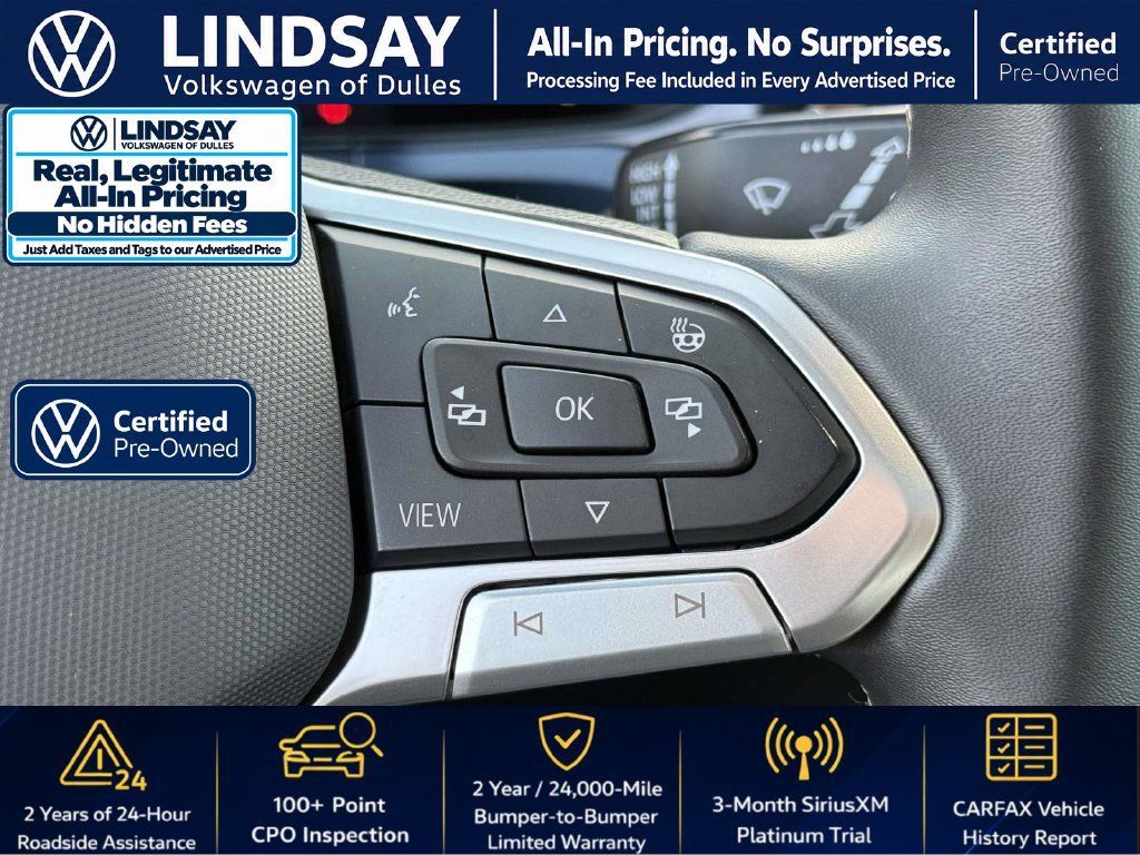 Certified 2023 Volkswagen Taos SE w/ Panoramic Sunroof Package AWD/4WD image 22