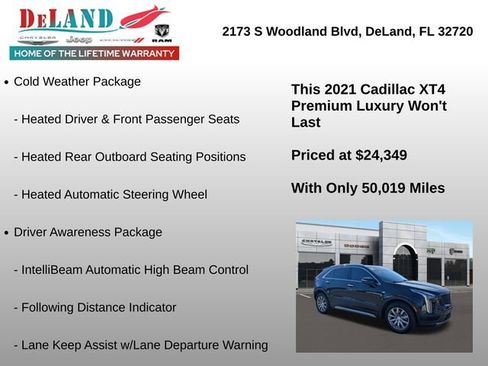 Used 2021 Cadillac XT4 Premium Luxury AWD/4WD image 24