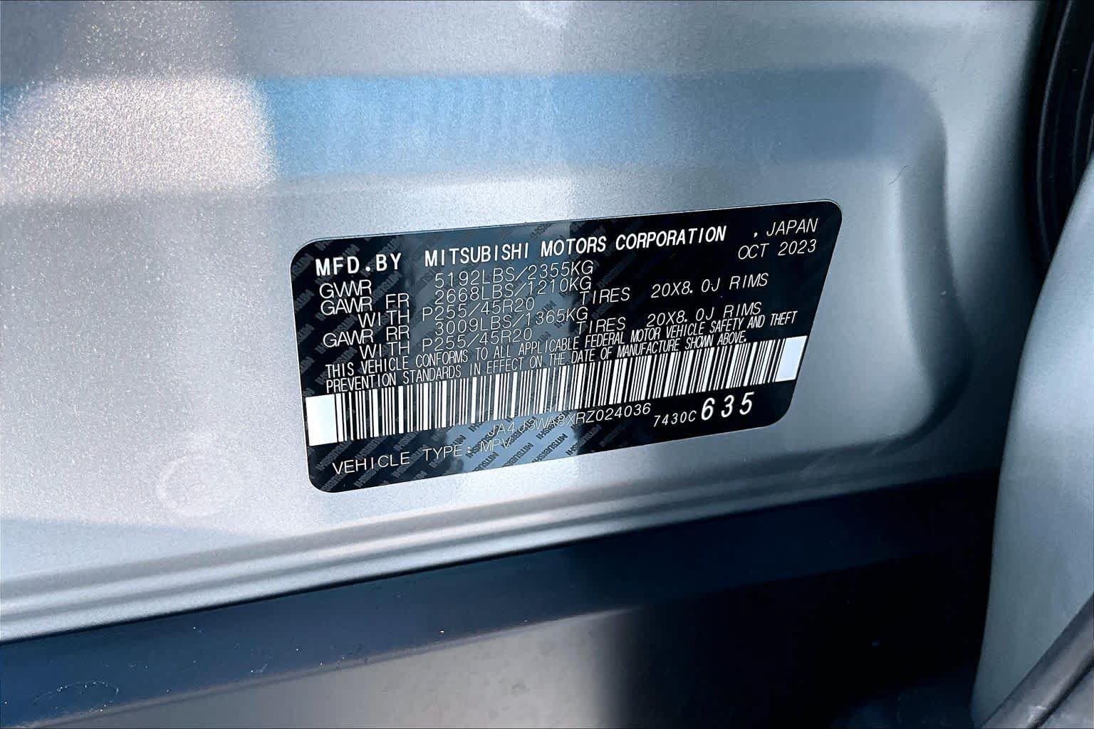Used 2024 Mitsubishi Outlander SEL FWD image 33