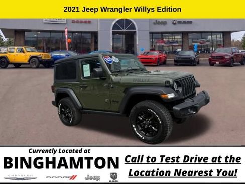 Used 2021 Jeep Wrangler Sport AWD/4WD image 1