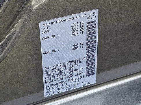 Used 2025 Nissan Altima 2.5 SV image 27