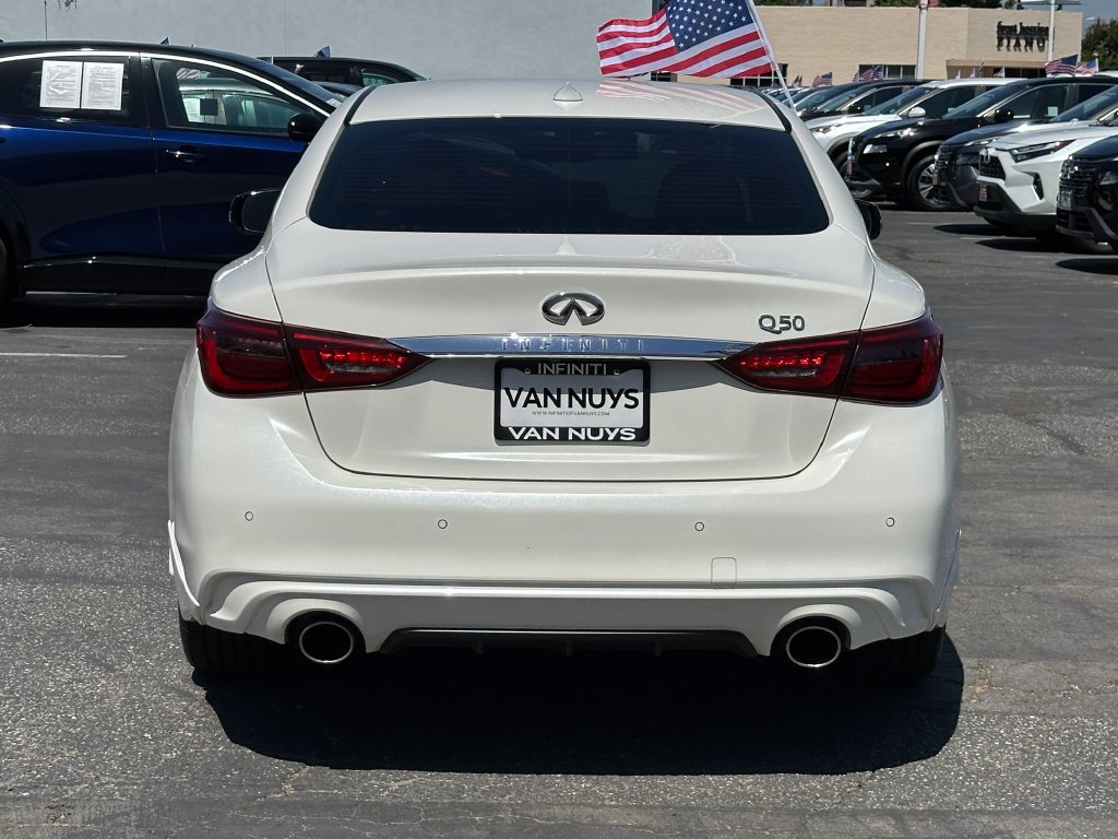 Certified 2023 INFINITI Q50 Luxe w/ Cargo Package RWD image 6
