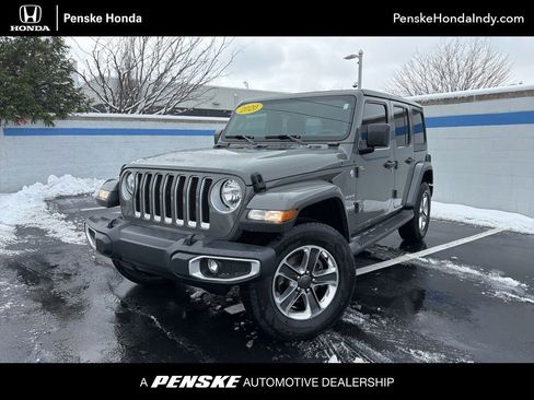 Used 2020 Jeep Wrangler Unlimited Sahara image 1