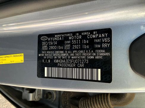 Used 2015 Hyundai Genesis 3.8 w/ Option Group 04 image 28