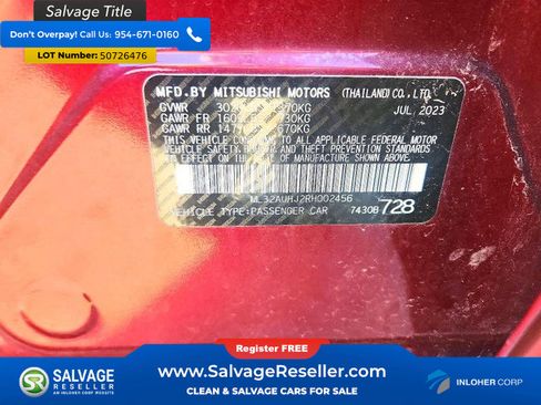 Used 2024 Mitsubishi Mirage FWD image 16