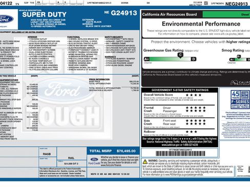 Used 2022 Ford F250 Lariat w/ Lariat Value Package image 4