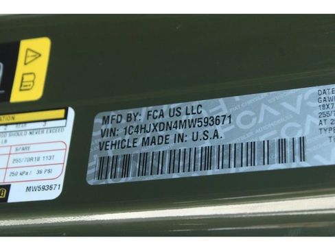 Used 2021 Jeep Wrangler Unlimited Sport image 22