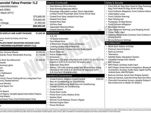 Used 2024 Chevrolet Tahoe Premier AWD/4WD image 2