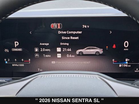 New 2026 Nissan Sentra SL w/ Floor Mat Package FWD image 27