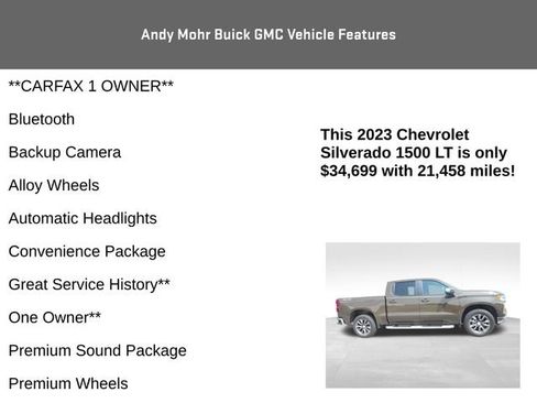 Used 2023 Chevrolet Silverado 1500 LT AWD/4WD image 4