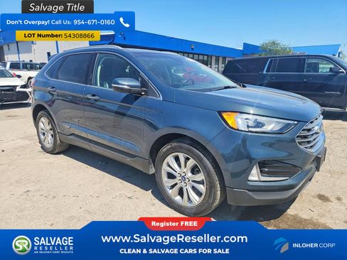 Used 2019 Ford Edge Titanium w/ Cold Weather Package AWD/4WD image 5