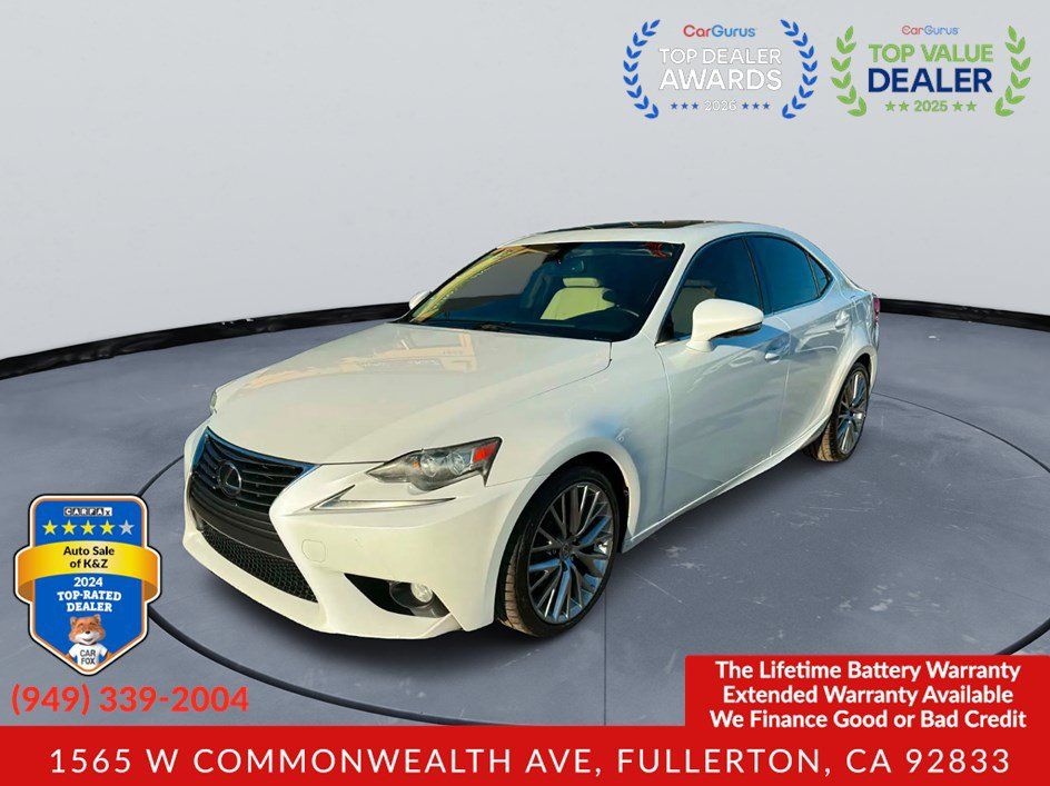 Used 2014 Lexus IS 250 w/ Navigation Package RWD image 2
