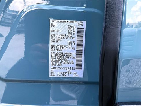 New 2026 Nissan Pathfinder SL FWD image 18