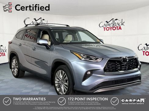 Used 2024 Toyota Highlander Platinum FWD image 1