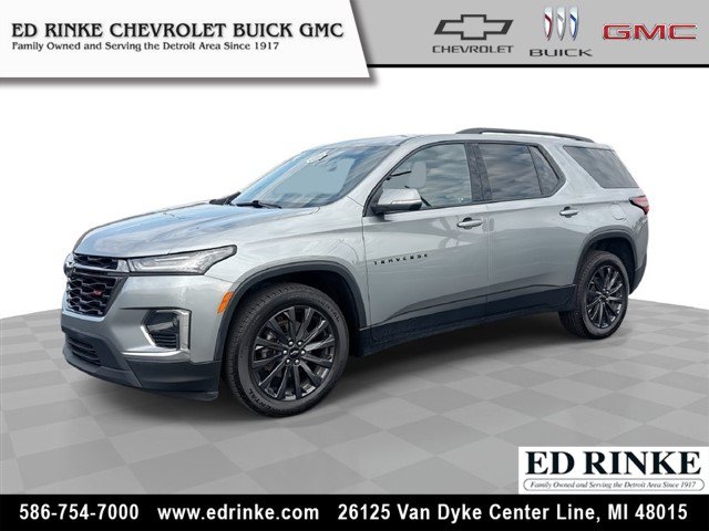 Certified 2023 Chevrolet Traverse RS w/ LPO, Floor Liner Package AWD/4WD image 1